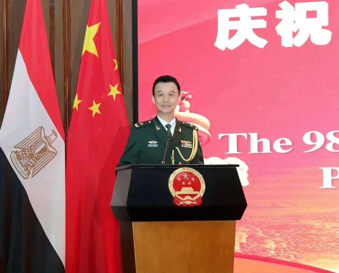 吴谦少将，履新