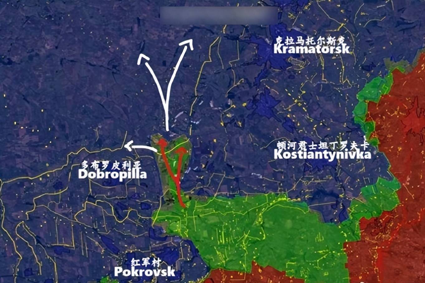泽连斯基承认防线崩盘，俄军狂飙突进18公里，直插乌军后勤枢纽