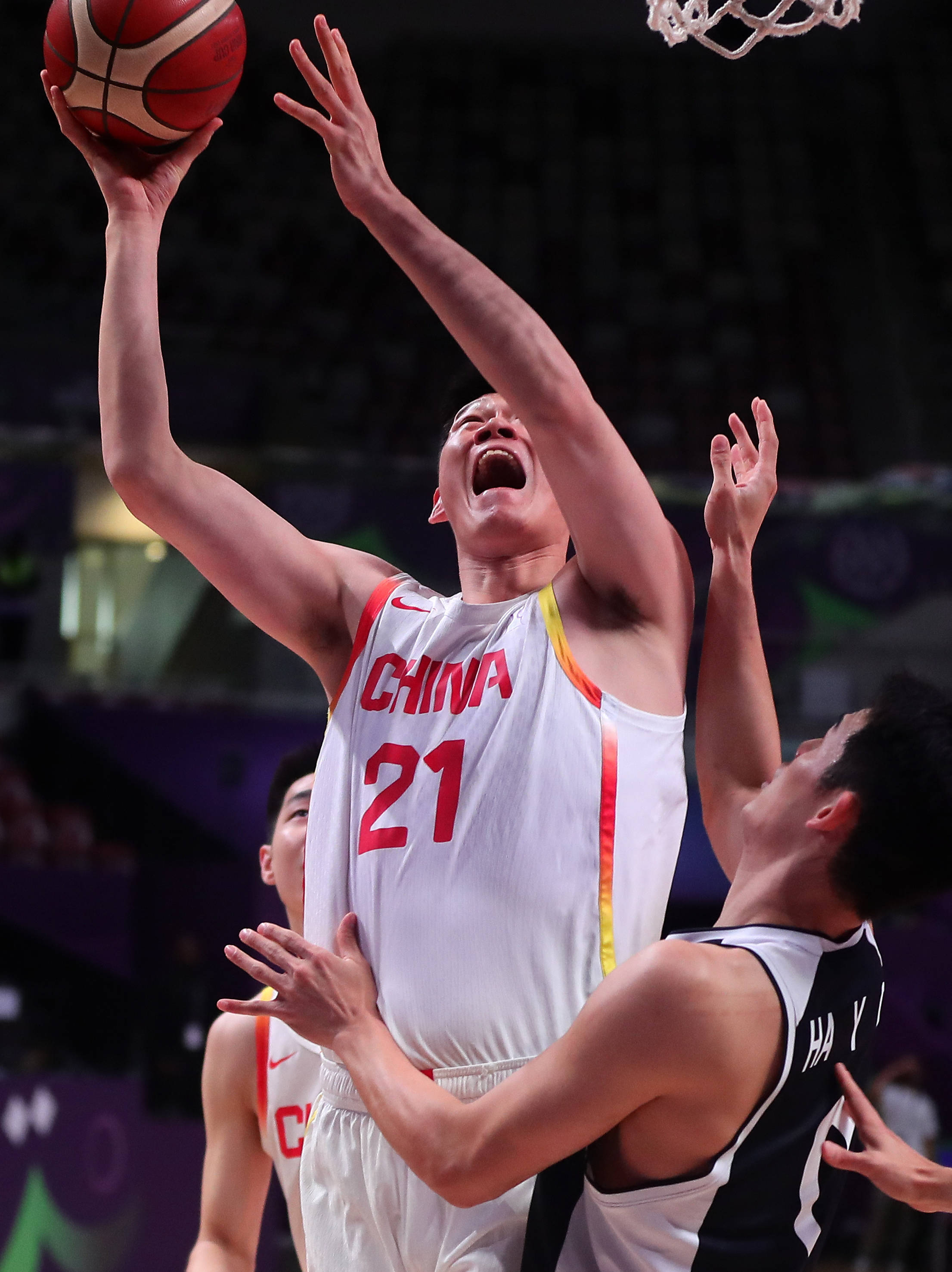 （体育）篮球——国际篮联亚洲杯：中国队对阵韩国队