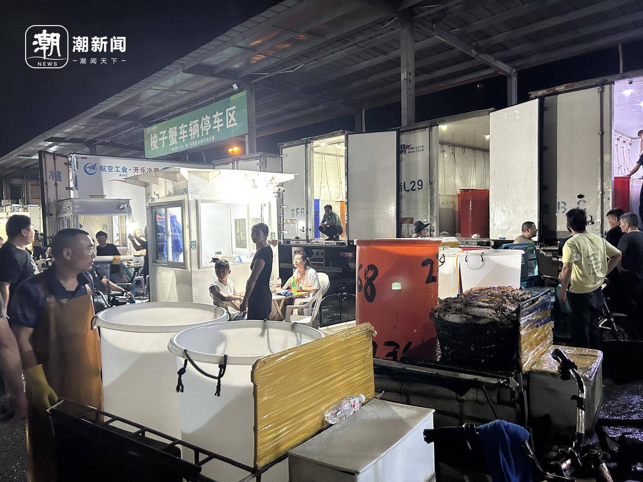 起猛了!东海梭子蟹2元/斤,杭州市场到货量惊人