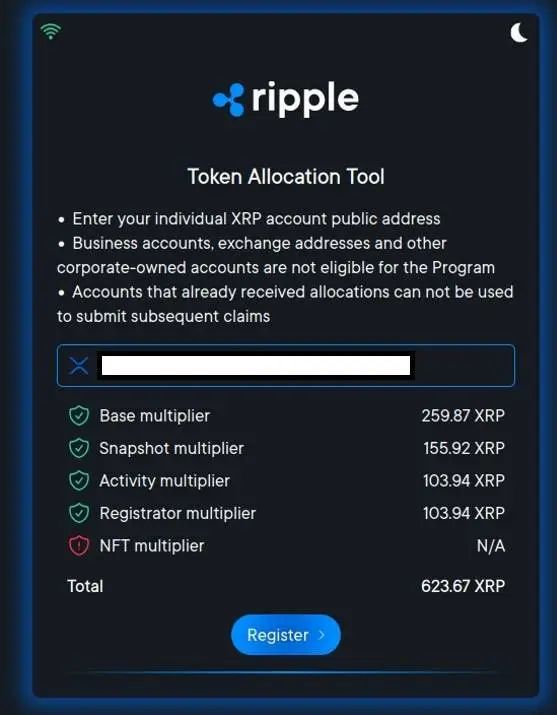 XRP的网址(xrspapp)